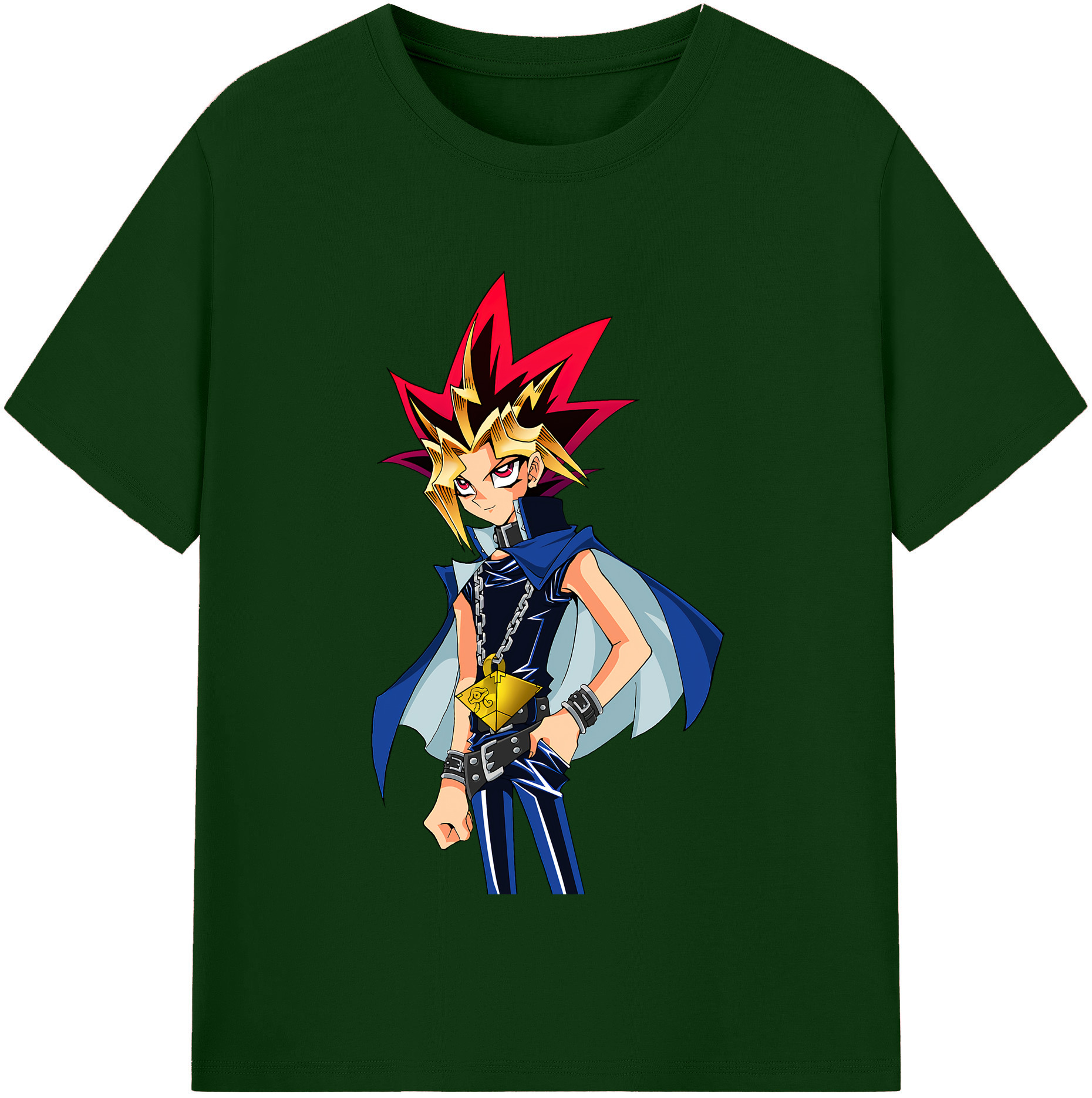 （画像用） 遊☆戯☆王 Yu-Gi-Oh! 綿100％半袖Tシャツ（フロントプリント）